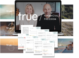 True Financial Freedom video course with workbook