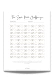 $1,000 Savings Challenge Tracker (Printable PDF)