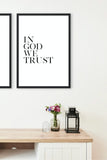 In God We Trust Printable Wall Art